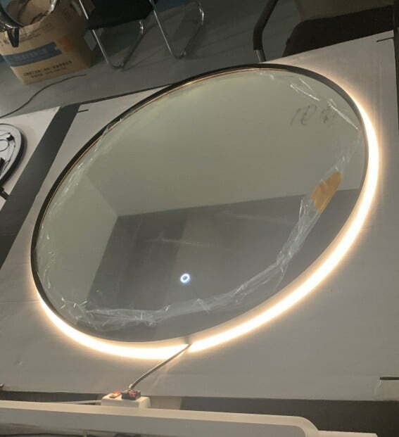 LED mirror acrylic